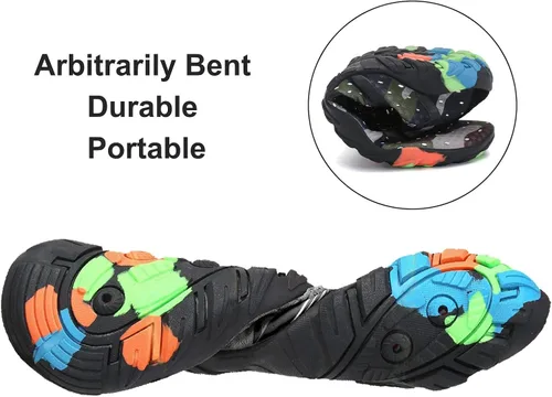 Vista 4 de SAGURAO - Zapatos de agua para hombre y mujer, zapatos acuáticos descalzos, de secado rápido, antideslizantes, para piscina, playa