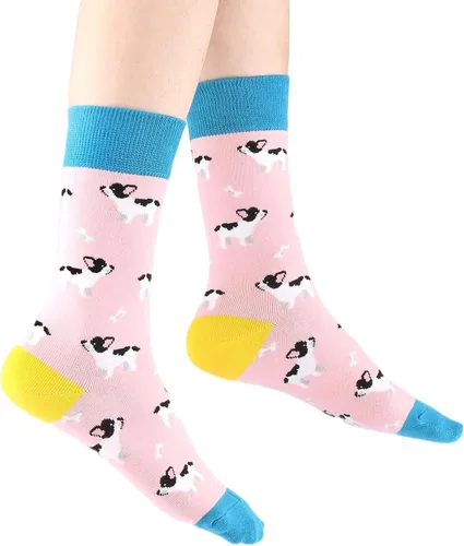 Vista 5 de Knapfold Calcetines para perro para mujer diseño de perro