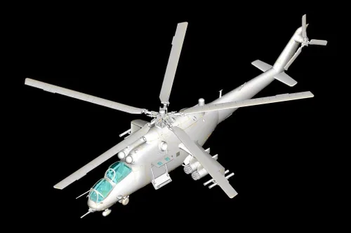 Vista 2 de Hobby Boss Kit de construcción de modelo de avión Mi-24V Hind-E