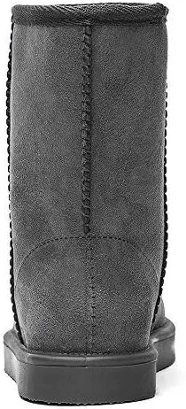 Vista 3 de DKSUKO - Botas de nieve clásicas impermeables para mujer