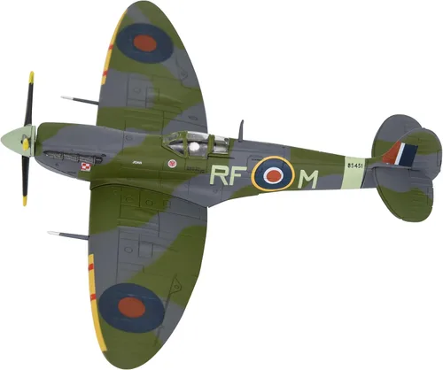 Vista 4 de TANG DYNASTY (TM) 1:72 Supermarine Spitfire Fighter Attack Modelo de avión de metal, Fuerza Aérea Real de la Segunda Guerra Mundial 1941