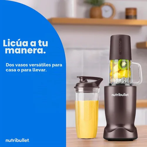 Vista 2 de nutribullet® Turbo Tumbler Edition, licuadora personal, marrón, NB30400CB Marrón (Cocoa Brown)