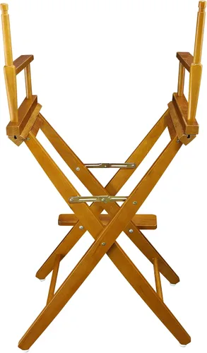 Vista 5 de Casual Home silla de director de 18 pulgadas, únicamente armazón, Madera, Honey Oak