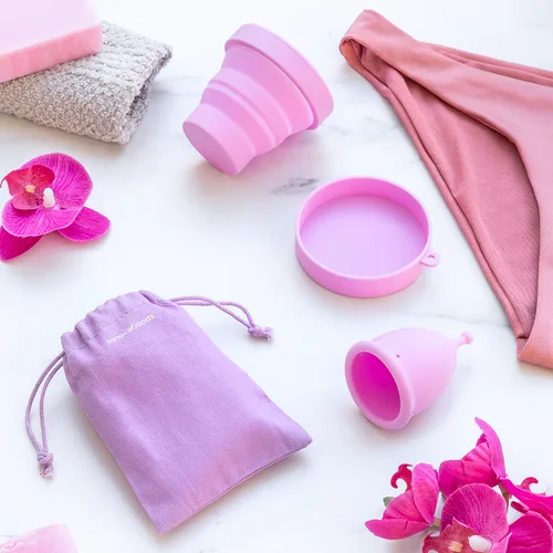 Vista 3 de Copa Menstrual con Accesorios Kuppy InnovaGoods