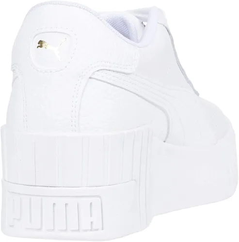 Vista 4 de PUMA Tenis Cali Wedge para mujer, Blanco