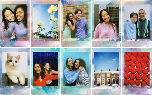 Vista 3 de Película instantánea Fujifilm instax mini Pastel Galaxy - 10 exposiciones