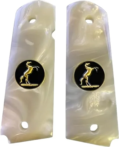 Vista 3 de Repuesto compatible para empuñaduras Pearl Premium 1911 Colt Gov. & Clones Taurus, S & W, Springfield, Rock Island