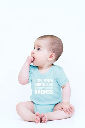 Vista 18 de CBTwear I May Appear Harmless - Ropa de bebé - Divertidos trajes para recién nacidos para niños y niñas