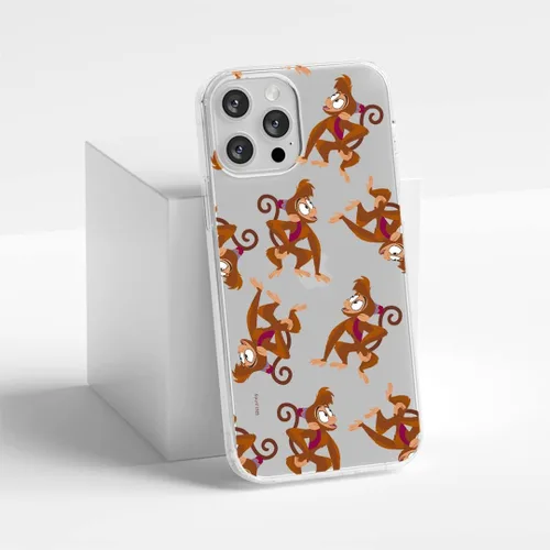 Vista 6 de ERT GROUP Funda de teléfono móvil para iPhone 13 PRO Original y con licencia oficial Disney Patrón Abu 001, funda parcialmente transparente hecha