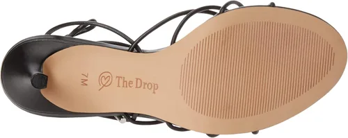 Vista 3 de The Drop Sandalias de tacón con tiras y cordones Archie para mujer