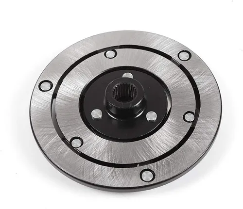 Vista 7 de Kit de embrague de compresor de CA para cubo de bobina de polea (7 poleas de ranura, rodamiento, bobina, placa) se adapta a 1996-2002 para Dodge RAM