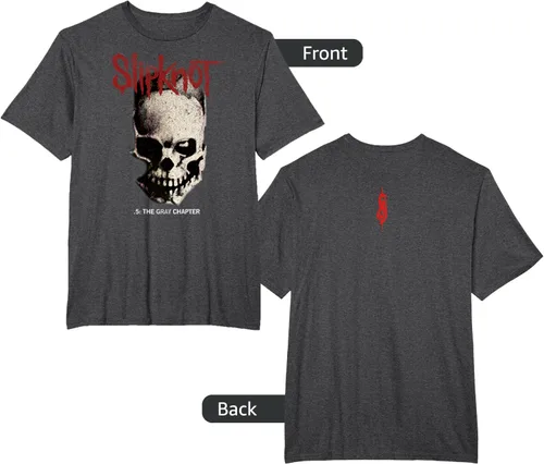 Vista 53 de Slipknot Tribal Calavera playera, niños 12, Rojo