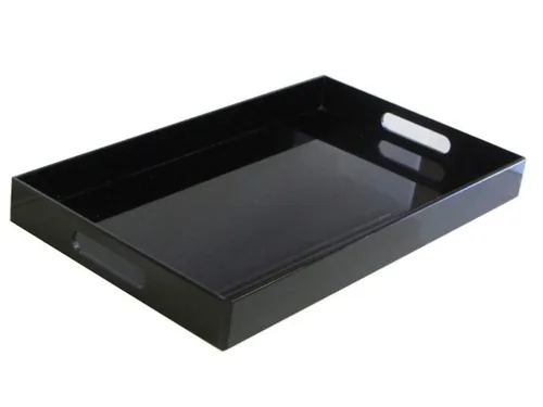 Vista 3 de Lámina de acrílico negro opaco Falken Design BK2025-1-4/1224 12" x 24", 1/4" de espesor