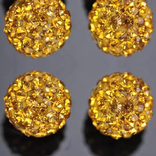 Vista 3 de 8 mm Bolas De Discoteca Arcilla abalorio shamballa de vidrio pave Calidad Premium de bricolaje checa por Eart