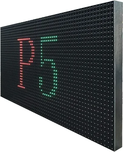 Vista 3 de Píxeles echada 0.197 in, panel de módulo de matriz LED interior P5, a todo color, SMD2121, 64x32 puntos, 12.598x6.299 in