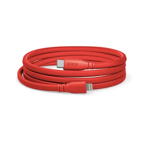 Vista 5 de Cable USB-C a Lightning RØDE SC19 (4.9 ft, negro) Cable Lightning de 4.9 ft con conector USB-C y certificación MFi para micrófonos, iPhones y iPads