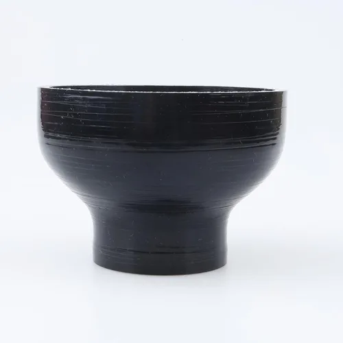 Vista 16 de AC PERFORMANCE ID de 1" a 1/2" (25mm a 13mm) Manguera de silicona recta reductora de 3 capas reforzada negra, 3" de longitud Negro