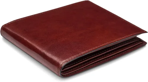 Vista 3 de Bosca Cartera de 8 bolsillos para hombre en piel vieja - RFID