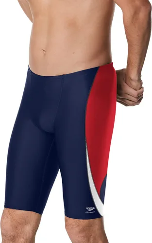 Vista 3 de Speedo Traje de baño estándar para hombre Jammer Endurance+ Splice con colores del