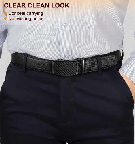 Vista 7 de BULLIANT Hebillas de cinturón para cinturones de trinquete para hombre Ancho 1 38
