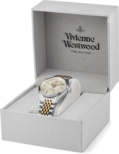 Vista 4 de Vivienne Westwood Lady Sydenham Reloj de cuarzo para mujer con pulsera de acero inoxidable
