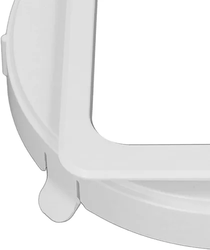 Vista 7 de Conector de manguera de escape de aire acondicionado, acoplador de CA ABS, accesorios de interfaz de conducto de escape de CA portátil, accesorios