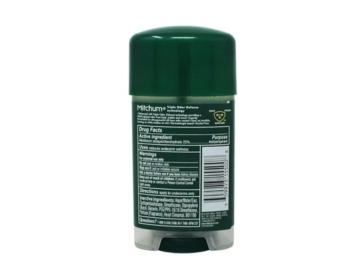 Vista 4 de Mitchum Desodorante Gel para hombre sin perfume 2.25oz (paquete de 2)