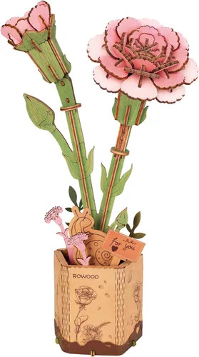 Vista 22 de rowood Kits de flores de madera de bricolaje-TW141
