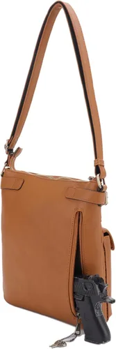 Vista 3 de JESSIE & JAMES Robin - Bolso cruzado oculto multibolsillo con cerradura y llave