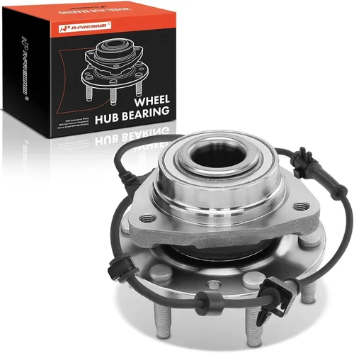 Vista 10 de A-Premium 2 x Rodamientos de Rueda Delantera y Conjunto de Cubo con ABS y 6-Lug Compatible con Chevy GMC Buick - 2002-2009 - SSR, Trailblazer (EXT)