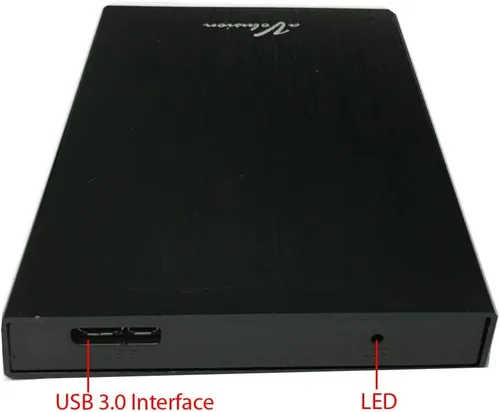 Vista 6 de Avolusion® HD250U3 1TB Ultra Slim SuperSpeed USB 3.0 Disco duro externo portátil (Mac OS formateado) (negro)