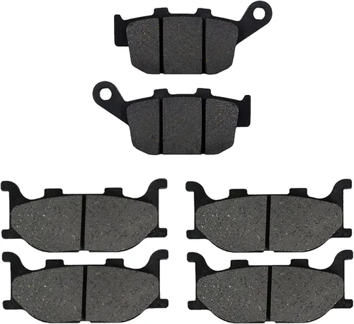 Vista 3 de MAKUTU Pastillas de freno de disco Motocicleta Pastillas de freno delanteras y traseras para Y&AMAHA FZ6R FZ 6R 2009 2010 XJ6N XJ6S 2009-2013 XJ6F