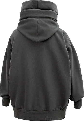 Vista 9 de Niepce Inc Streetwear - Sudadera con capucha de gran tamaño para hombre