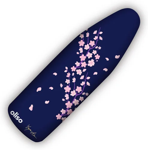 Vista 10 de oliso Funda para tabla de planchar – 100% algodón con almohadilla de fieltro profesional, se adapta a tablas estándar de 54 x 15 pulgadas – Ajuste