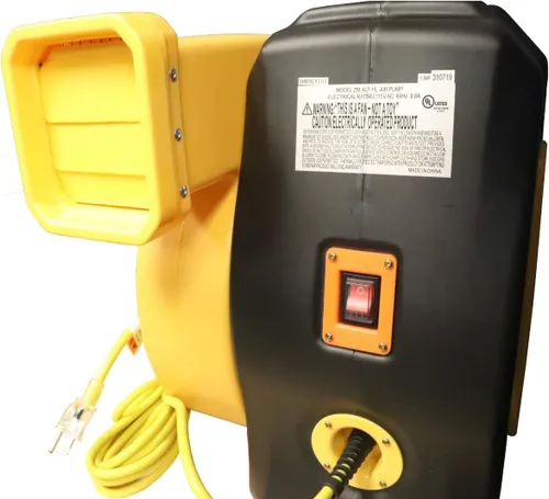 Vista 8 de Zoom Blowers XLT - Soplador inflable para castillo de salto animoso, toboganes de agua y carrera de obstáculos, eléctrico, eficiente de energía