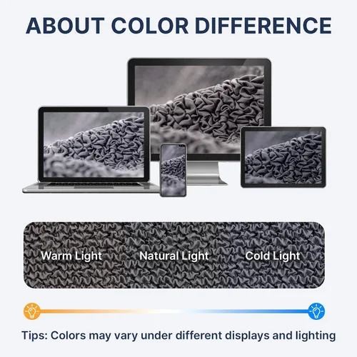 Vista 7 de PAULATO BY GA.I.CO. Funda de sofá seccional – Funda de sofá esquinero – Fundas de sofá chaise con protector – Funda lavable para sofá con otomana