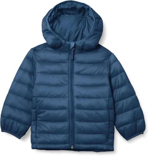 Vista 7 de Amazon Essentials Chaqueta acolchada con capucha ligera y resistente al agua para niños y niños pequeños, con aislamiento