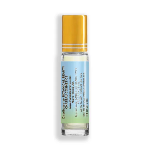 Vista 3 de Botanical Beauty Aceite de fragancia Amber Romance, roll-on de 0.338 onzas líquidas (0.3 fl oz), sin alcohol, de larga duración