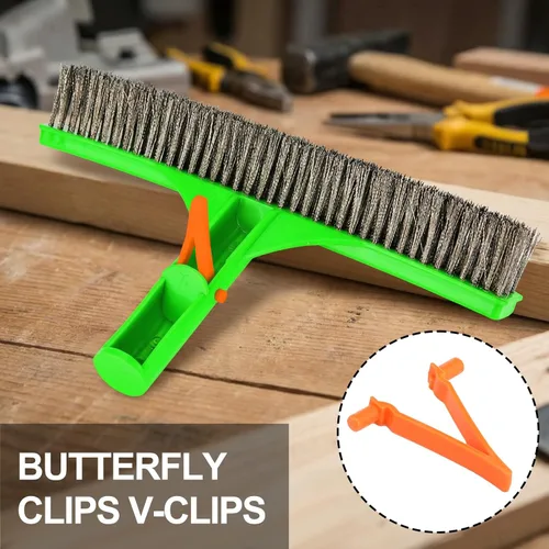 Vista 11 de Novabright 20 clips universales en V de mariposa para piscina, accesorios de repuesto fuerte para accesorios de spa, se adapta a redes de naranja
