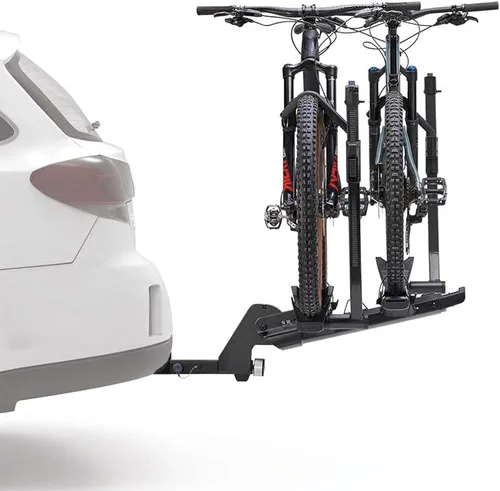 Vista 10 de Yakima StageTwo - Portabicicletas de enganche de bandeja ajustable escalonada premium de 1.25 pulgadas para 4 bicicletas, se adapta a distancias