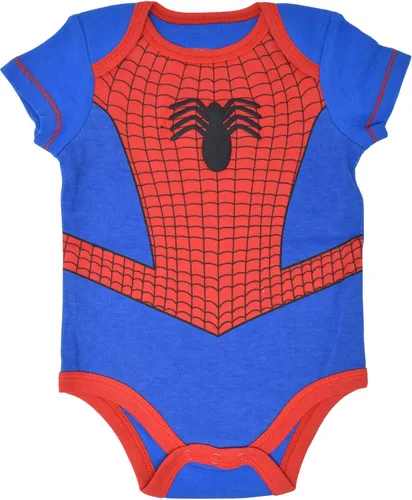 Vista 6 de Marvel Avengers Spider-Man Iron Man Hulk Captain America Baby 5 Pack Bodysuits Newborn to Infant