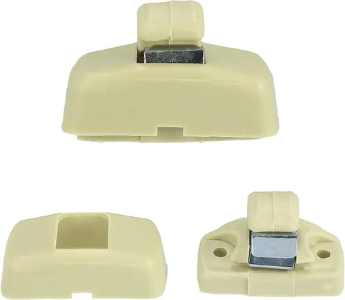 Vista 6 de X AUTOHAUX Gancho para visera parasol beige soporte para VW Golf Jetta Passat Beetle 3B0857561A