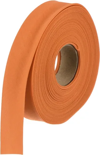 Vista 9 de MECCANIXITY Cinta al bies de doble pliegue de 1 pulgada, cinta al bies de poliéster continua a granel para coser, costura, acolchado, dobladillo