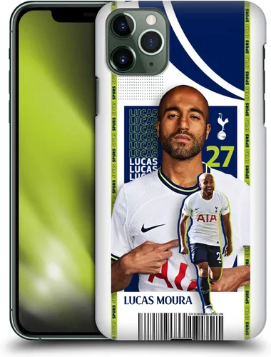 Vista 10 de Head Case Designs Officially Licensed Tottenham Hotspur F.C. Cristian Romero 2022/23 First Team Hard Back Case Compatible with Apple iPhone 11 Pro