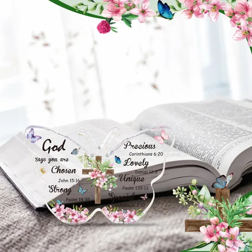 Vista 5 de MGahyi Regalos cristianos para mujeres y hombres, regalos inspiradores con versículos de la Biblia, regalos religiosos con las Escrituras