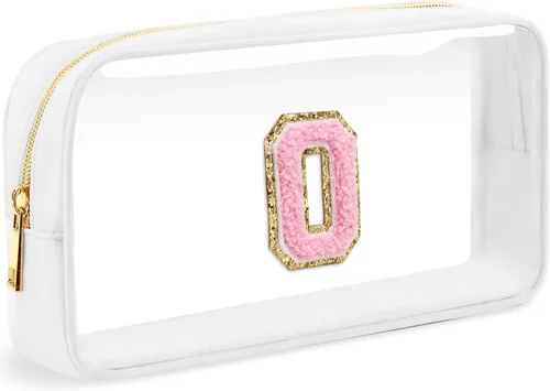 Vista 30 de Bolsa de Maquillaje Transparente Pequeña Bolsa de Cosméticos Bolsa de Viaje de Artículos de Aseo Bolsa Transparente con Cremallera Bolso Organizador