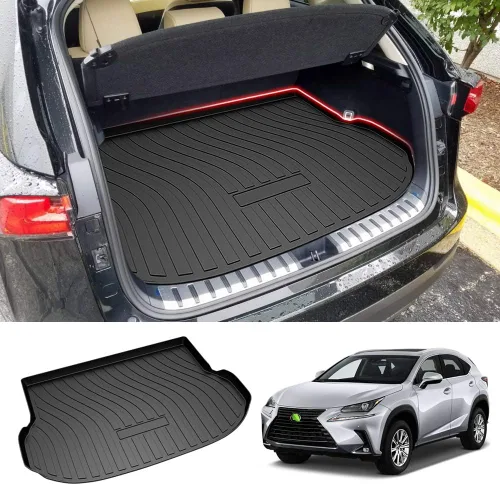 Vista 35 de Powerty Forro para maletero de carga para Toyota RAV4 2019-2024, 2025, protector de carga para todo tipo de clima, tapete de carga para camión