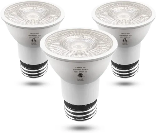Vista 7 de PAR16 Bombillas LED regulables 5W cuello corto empotrable foco 2700K blanco cálido