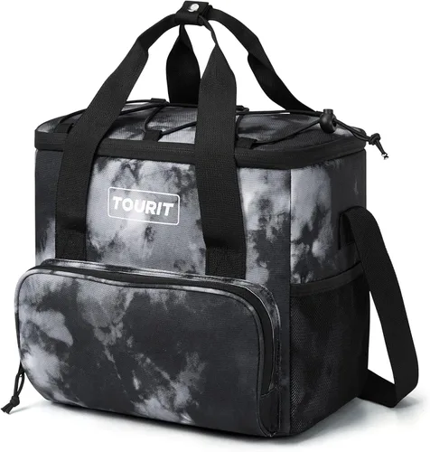 Vista 14 de TOURIT Bolsa de enfriador suave pequeña aislada, bolsa de enfriador de almuerzo de 24/35/46 latas, caja de hielo, enfriadores portátiles y a prueba