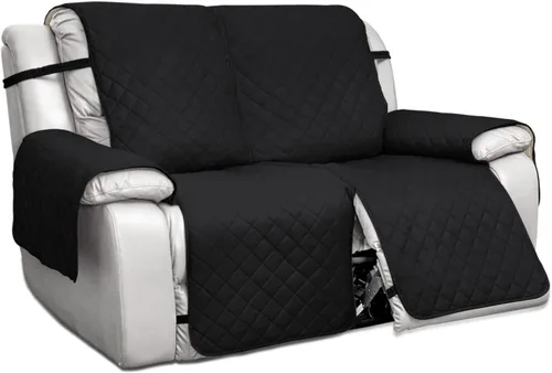 Vista 8 de PureFit Fundas de Sofá Reversibles Resistentes al Agua para Sofá Reclinable de 3 Asientos - Funda Antideslizante para Sofá Reclinable Dividido de 3